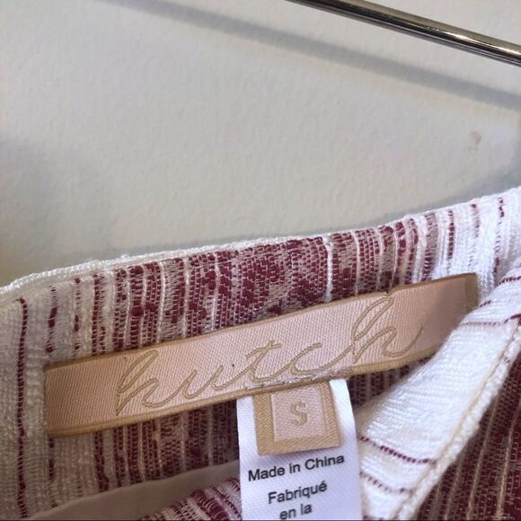 NWT-ANTHROPOLOGIE “Hutch” Stripe Mini Skirt - Picture 5 of 8